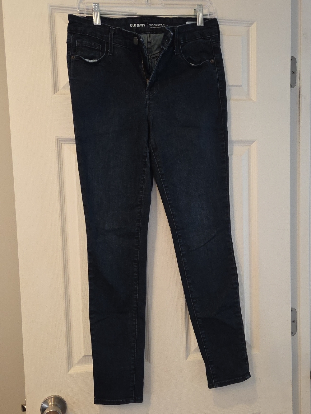 Old Navy Navy Blue Skinny Jeans for Women
